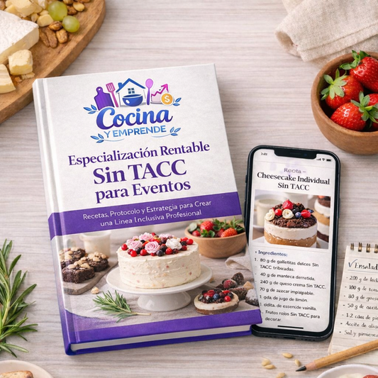 🌾 Especialización Rentable Sin TACC para Eventos